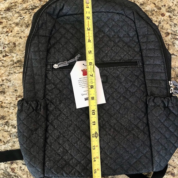 VERA BRADLEY (NEW IN PACKAGE) DENIM NAVY BACKPACK NWT - Picture 9 of 11
